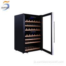 OEM 110ボルト統合ワインキャビネット冷蔵庫クーラー